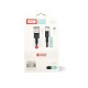 Кабель XO NB-Q166 fast charging cable USB to Type-C 5A 1m Black